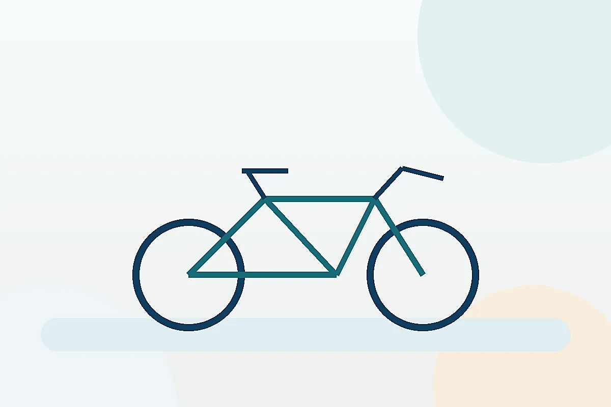 Fahrrad als Beispiel für eine Fahrradversicherung im Alltag